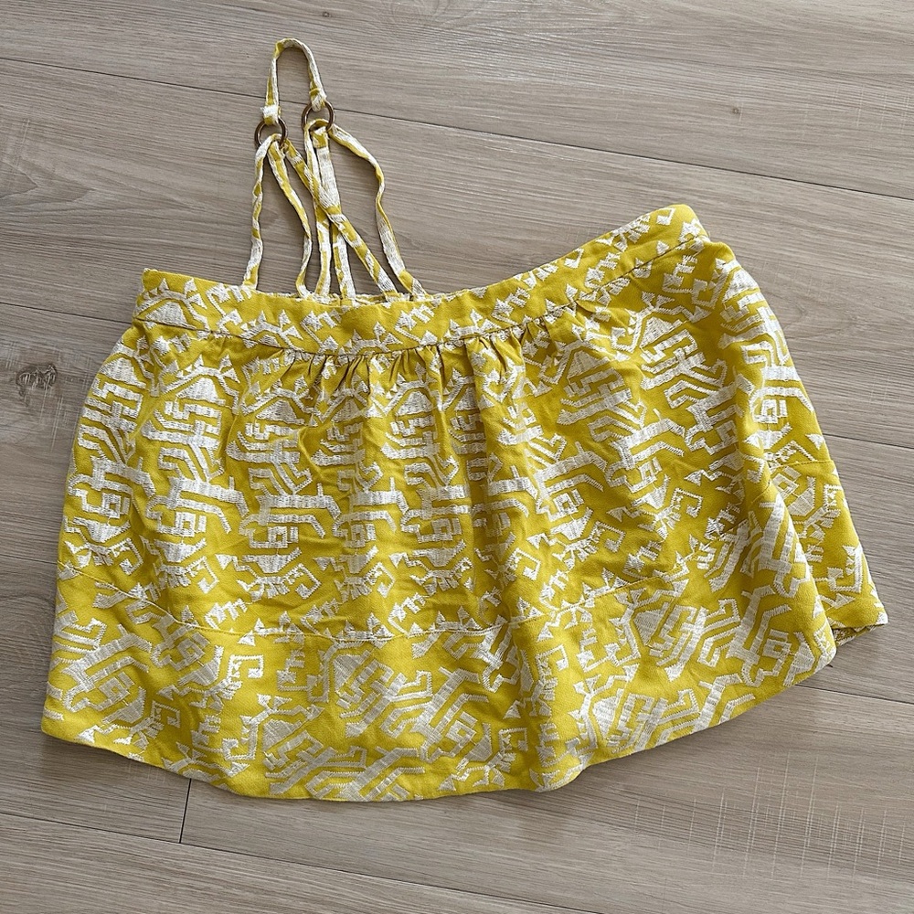 ☀️ Anthropologie Jacquard Geo Crop ☀️